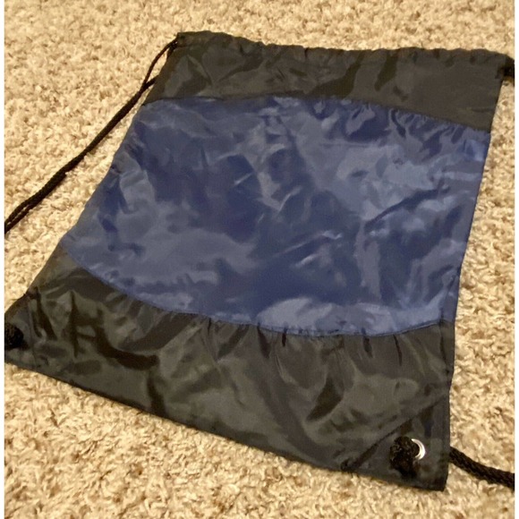 Mississippi College Drawstring Back Pack Licensed Navy Blue Alumni Association - Picture 4 of 10